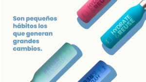hydrate & Reuse Thermo bottles